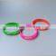 Custom promotional silicon bracelet elastic rubber band bracelet                        
                                                Quality Choice