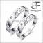 Fashion 925 Sterling Silver " Love You" Couples Promise Ring Mens Womens Engagement Wedding Bands                        
                                                Quality Choice