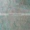 7gsm tape yarn green colour bird net with plastic bag packing