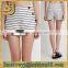 Trendy design custom brand french terry womens sweat shorts