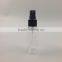 Small Empty Plastic Clear PET Easy-take 30ml Pump Spray Bottle