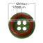 Custom Army Green Plastic Button