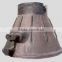high quality steel casting for slag pot