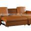Modern classic leather corner sofa bed for sale