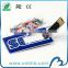 credit card usb 4gb with both sides full color logo print