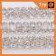 Ex-factory Crystal rhinestone cup chain for wedding dress