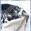 boys christmas tree and deer knit pattern for hat earflaps