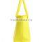 Hot selling 2016 bright yellow leather shopping bag with small wallet                        
                                                Quality Choice