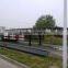 3 axle 20ft flatbed semi trailer , flat bed trailer , 40ft container flatbed trailer for sale