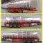 Saso Aluminum fuel Tank Trailer DOT Aluminum tri-axle fuel tanker truck trailerr Asme ALUMINUM oil TANK TRAILER