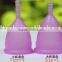 Feminine Hygiene Product Menstrual Cup Medical Silicone in Medical Grade with Small & Large size