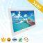 white photo frame with SD card 1024*600 resolution 10.1 inch Photo frame