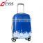 abs+pc plastic suitcase trolley