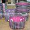 Fashion laundry baskets hampers set 6