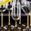 Unique 24K 3D Gold Foil Stem Personalize Customize Logo Service Wheat Beer Glass
