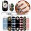 Newest colorful Nail Art Transfer Craft Fashion DIY nail sticker Tip
