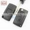 Good Price Peugeot 2 button flip romote key shell for 307 blank with battery place Car Key Peugeot 0536 romote key case