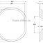 107mm cob led glass lens for tunnel light(GT-107-7)