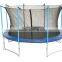 10FT Round Trampoline With Safety Net and 4 Legs