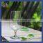 Hot product glass beverage bottle colored glass juice glass goblet with rope gift for wendding