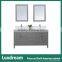 60 Inch Double Sink Bathroom Vanity for Two People Used