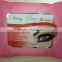 Pad Form disposable eye makeup remover