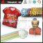 Soccer Uniform CC Stick Popping Candy With Football Star Puzzle in Football Clothes Shape Bag