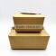 Disposable Kraft Paper Folding Lunch Box