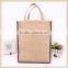 promotional factory eco jute bag/burlap bag/shopping bag