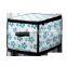 Butterfly Printed Elastic Plastic Zipper Storage Box, Plastic Storage Boxes for Storage Clothes