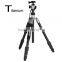 The world's First stylish high quality with three levels video Aluminum colorful professional camera tripod