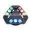 9 * 10W LED RGBW Spider Beam Moving Head Stage Light