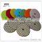 4" Dry Diamond Polishing Pads for granite Marble Concrete Stone Granite 50-3000 Grits