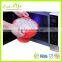 2016 hottest BPA Free Foldable red orange silicone microwave popcorn maker with convenient handle