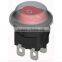 round rocker switch with waterproof T85 10A 250VAC