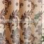XIANA brand ED5005 turkish market floral patten jacquard suede turkish curtain fabric