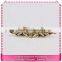 Large metal two finger rings, hot sale statement ring