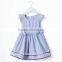 Chinese Factory Direct Wholesale All Cotton Kids Summer Short Sleeves Dress Princess Girl Dress
