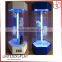 wheeled LED mobile phone display cabinet mobile phone counter mobile showcase for displaying smart phones