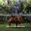 animal yard decoration small leather camels christmas decorations