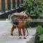 christmas decor animal yard decoration small leather camel figurine