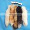 High quality Personalized cheap fake fur fox tail keychains