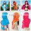 Cute Microfiber Hooded Towel for Adults