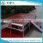 Lowest cost assemble stage red platform stage 4ft by 4ft event stage