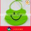 Popular Triangle FDA silicone baby bib custom