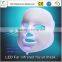 Factory LED facial mask for wrinkle remove, skin rejuvenation,remove acne and scar facial mask