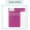 10ml 20ml plastic credit card sprayer pump