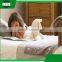 mamas and papas Baby kids lovely White Rabbit Sleeping Stuffed Plush BunnyToy