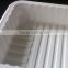 White PP disposable plastic food packaging take out containers food box