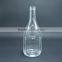 700ml clear empty glass wine bottle cork glass